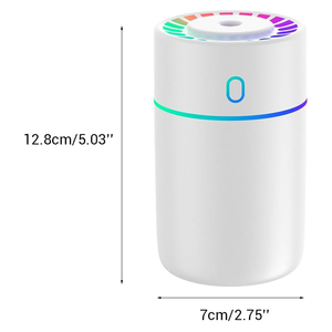 เครื่องเพิ่มความชื้นในอากาศแบบพกพา USB รุ่นใหม่ ใช้ได้ทั้งในรถยนต์ บ้าน โรงแรม พร้อมไฟกลางคืนหลากสี ใช้งานกลางแจ้งได้ ควบคุมความชื้นด้วยระบบ Humidistat - Product Image 3