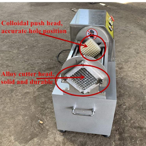 Coupe-frites électrique multifonctionnel en acier inoxydable, machine à frites, petite machine à couper les bâtonnets de carottes, 220/380V - Product Image 3