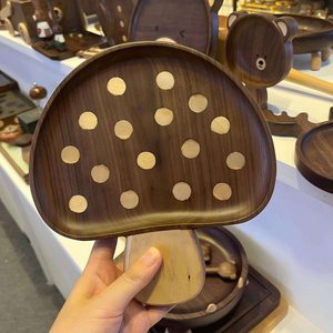 <span class=keywords><strong>Assiette</strong></span> et plateau en bois écologiques personnalisables avec différentes tailles de découpe pour usage domestique - Origine Jiangxi en stock - Product Image 2