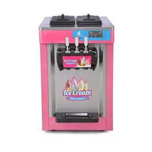 Non-Contact Ice Cream Machine 3D Mold Compression Homogenizer Table Fried Sweet Mochi Soft Servve Robotic Arm Cone Baking
