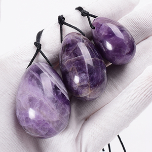 Uova di Yoni in Corniola Rossa per il Rafforzamento Vaginale, Uova di Agata per Esercizi di Kegel, Pietra di Giada - Product Image 5