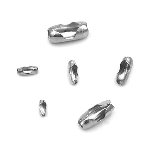 Chaîne à billes en acier inoxydable, rouleau de 10m, chaîne ronde 304 pour la fabrication de colliers, composants de bijoux DIY - Product Image 4