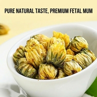 Té de Crisantemo en Hojas Sueltas, Té en Bolsitas para el Bienestar Diario, Té Floral Herbal Natural con Capullos Frescos Recogidos a Mano