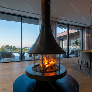 Crucero, tamaño personalizado, esquina de <span class=keywords><strong>bioetanol</strong></span>, quemador de Gas True Fire Burns, interior, <span class=keywords><strong>chimenea</strong></span> colgante suspendida de 1200mm con mesa de 1300/1500mm - Product Image 4