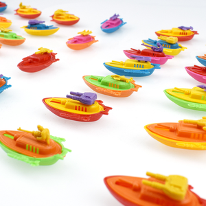 Mini Cañón de Juguete de Plástico, <span class=keywords><strong>Lancha</strong></span> Rápida, Modelo de Barco Pequeño, Barco Misil, Juguete que se Puede Usar como Regalo, Juguete Cápsula - Product Image 6