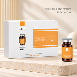 Sérum Visage à l'Acide Tranexamique DRHG, Essence Hydratante Éclaircissante, Hyaluronate de Sodium, Dérivé de Vitamine <span class=keywords><strong>C</strong></span>, 5 ml, 10 Flacons, Coffret Soin de la Peau - Product Image 1