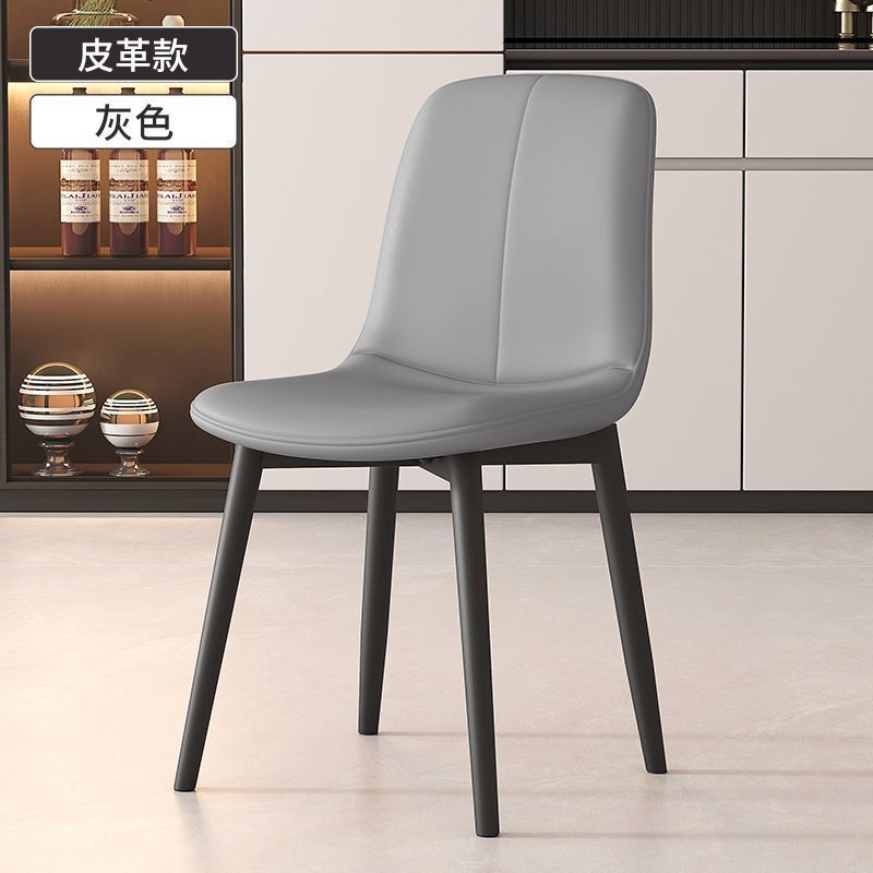 [1 piece] Gray - Leather finish