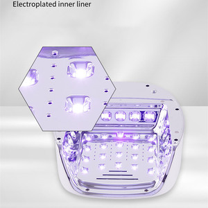 2024 Neuerscheinung 108W Pro Cure Kabelloses Dual-Licht Wiederaufladbares Schnurloses UV-LED-Gel-Trockner Nagellampe für Salon-Maniküre - Product Image 4