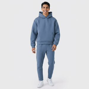 Nuevo Conjunto de Sudadera con Capucha Oversize de Alta Calidad, Personalizable con Logotipo, Unisex, de Felpa Gruesa, Estilo Streetwear, Lavado Ácido, Transpirable - Product Image 1