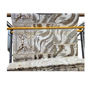 Tapis turc Adiva 20 pieds, vente en gros, export, jacquard tissé, polyester, fabriqué à la machine, lavable, avec support en coton antidérapant - Product Image 1