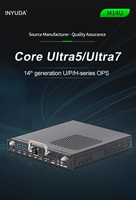 Puissant ordinateur M14HX OPS: processeur Intel Core de I5-14th génération avec graphiques Iris Xe pour un affichage 4K fluide