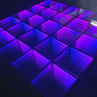 2025 piste de danse Led Portable de haute qualité Pista De Baile magnétique avec lumière de remplissage Led piste de danse de scène infinie