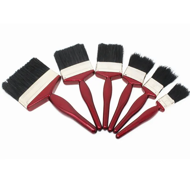 Wholesale Custom Latest Promotion Price Wholesale 300A Soft Painting Bristles Brush with plastic handle