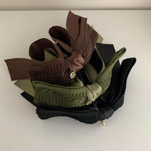 Pinza de Pelo Grande de Plástico con Lazo de Satén Elegante, Pinza Vertical para el Cabello de 13 cm, Uso Diario para Mujeres - Product Image 2