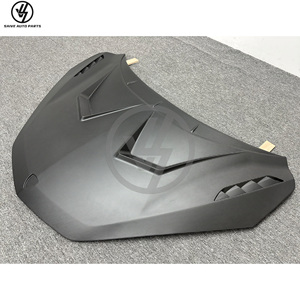 Matte Dry Carbon Fiber Hood <b>Bonnet</b> For Lamborghini Revuelto Duke Style Bumper - Product Image 2