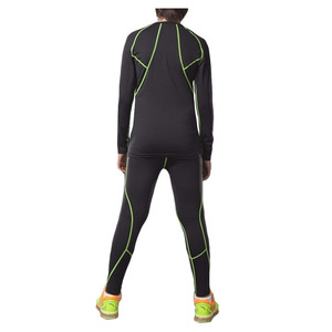 Ensembles de compression unisexe de haute qualité pour l'entraînement de gym Nouveau design de vêtements de yoga pour enfants adultes Confortable Respirant Solide Plus Size - Product Image 3