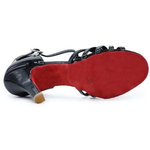 OEM y ODM Zapatos de baile de salón para mujer Sandalias de tacón alto BD Zapatos de baile Sexy Ladies <span class=keywords><strong>Tango</strong></span> Salsa <span class=keywords><strong>Bachata</strong></span> Zapatos de baile latino para niñas - Product Image 4
