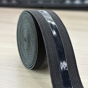 Bán Buôn Tùy Chỉnh Chiều Rộng Chống Trượt Silicone Gripper Ban Nhạc Đàn Hồi <span class=keywords><strong>Polyester</strong></span> Silicone Băng Đàn Hồi Cho Quần Áo Đồ Lót May Mặc - Product Image 3