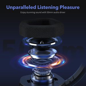 หูฟังเกมมิ่ง NUBWO N16 ระบบเสียง 3 มิติ แบบมีสาย USB ตัดเสียงรบกวน แบบครอบหูและแบบแนบหู พร้อมไฟแบ็คไลท์ - Product Image 2