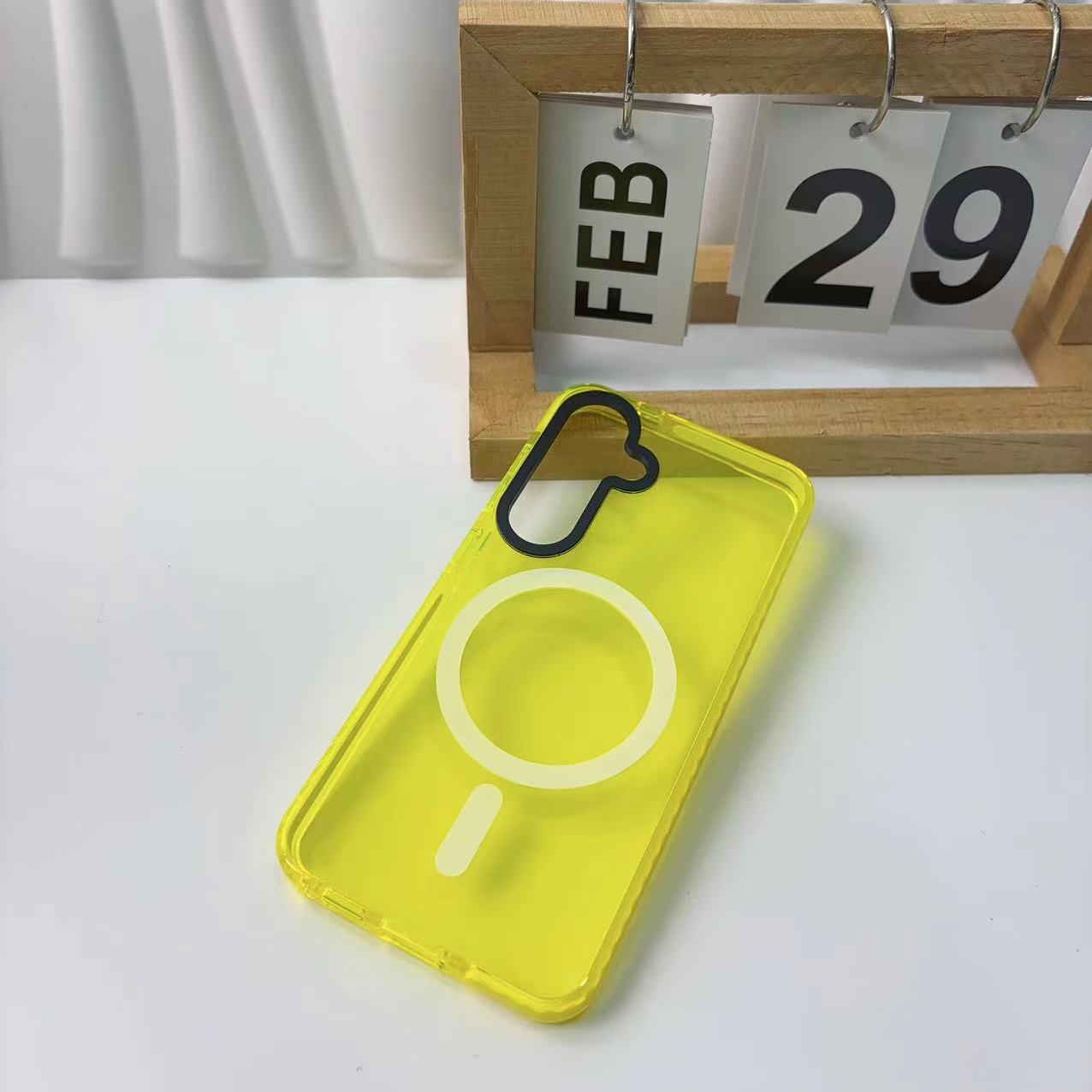 Jaune fluo magnétique