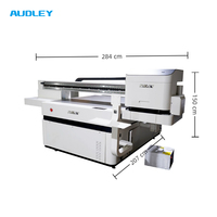 Printer UV Flatbed Industri 1413 dengan Empat Head I3200 CMYKWV Dual White Varnish Pencetakan Kecepatan Tinggi untuk Label Kartu Telur PVC