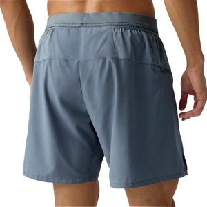 Pantalones Cortos Deportivos Antibacterianos para Hombre, Cintura Elástica, Malla Transpirable, Secado Rápido, Nailon/Algodón, Logotipo Personalizado - Product Image 2