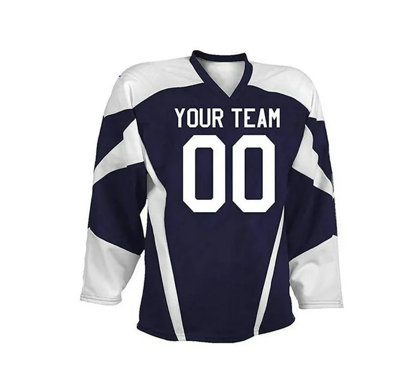 Fabricante personalizado de alta calidad sublimación bordada mujeres hombres Vintage Mesh Team Canada Softball Hockey Team Jersey