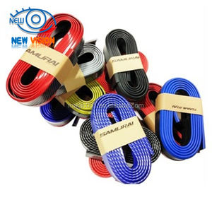 2.5m <span class=keywords><strong>voiture</strong></span> pare-chocs lèvre bande protecteurs séparateur corps Kits Spoiler pare-chocs <span class=keywords><strong>voiture</strong></span> porte pare-chocs fibre de carbone caoutchouc lèvre samouraï lèvre - Product Image 3