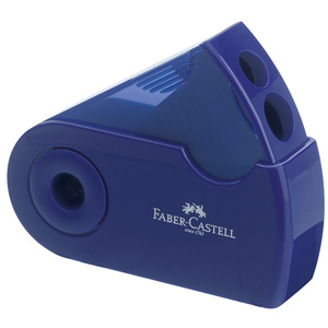 FABER CASTELL - Custodia Protettiva Temperamatite 2 Fori 7x3cm Assortita - Product Image 1