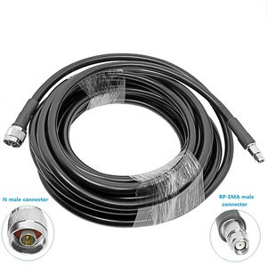 Câble Pigtail à faible perte 1M 3M 5M LMR400PVC SMA Mâle vers N Mâle LMR-400UF Ultra Flex pour Antenne CB Radioamateur RFID GPS - Product Image 2