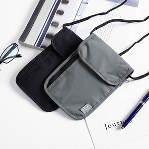 Portafoglio da viaggio con porta passaporto con blocco RFID marsupio per uomo e <span class=keywords><strong>donna</strong></span> per tenere al sicuro i documenti - Product Image 5
