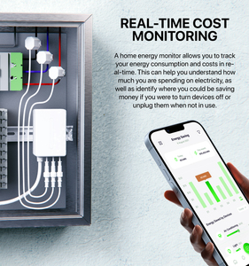 Tuya ZigBee nhà thông minh năng lượng mét kỹ thuật số kWh/watt Meter thông minh hai chiều điện Power Meter đơn hoặc ba giai đoạn - Product Image 5