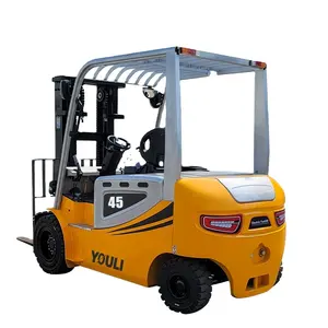 CE Certificate 1.5ton 2 Ton 3 4.5 Tons Smart Mini Lithium Battery Electric Forklift With 2 Stage Or 3 Stage Mast Forklift