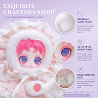 Boîte mystère en peluche Super Mini MO-Cat Planet, douce et scintillante, de haute qualité, fabriquée à Dongguan (norme EN71), articles très demandés