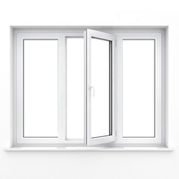 Fenêtres et portes coulissantes en alliage d'aluminium à rupture de pont thermique, modernes, horizontales, insonorisées, de haute qualité