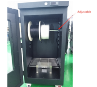 Imprimante 3D Goofoo Automatic New Doo FDM, 12 rouleaux de filament de 1,75 mm, boîte de séchage multi-filaments PAPPPCCFGFPEEKPLAABSPETG, 1 an