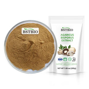 शीर्ष ग्रेड सफेद बटन मशरूम निकालने पॉलीसैकराइड पाउडर 50% एजिकस बिस्पोरस अर्क - Product Image 2