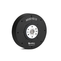 CubeMars AK80-6 KV100 Moteur DC à 6 pattes antidéflagrant électrique 48V avec encodeur et driver, pour robot, avec boîte de vitesses planétaire à entraînement harmonique