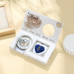 Juego de Regalo de Joyería DIY <span class=keywords><strong>con</strong></span> <span class=keywords><strong>Collar</strong></span> de Acero Inoxidable Rosa y Colgante de Jaula para <span class=keywords><strong>Perla</strong></span> de Amor, Cadena de Cuerda <span class=keywords><strong>con</strong></span> <span class=keywords><strong>Perla</strong></span> de Agua Dulce, Regalos de Navidad - Product Image 4