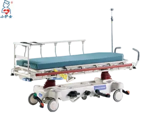 Camilla hidráulica de E-8 para todo el cuerpo, camilla de transferencia de rayos X para hospital, precios, camilla de transporte para pacientes
