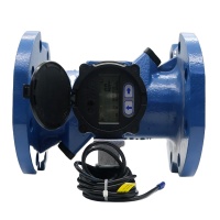 Connexion de bride compteur d'eau intelligent à ultrasons intelligent DN50-DN300 débitmètre modbus-rtu Mbus RS485