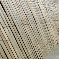Gorden anyaman bambu ZY ZY-102, gulungan pagar anyaman, buatan tangan, mudah dirakit, untuk penggunaan di rumah dan luar ruangan, dekorasi langit-langit, lebar 3m