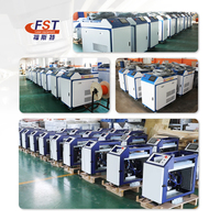 Machine de nettoyage laser à impulsions portable à haut rendement, 100W, 300W, 500W, 1000W, 2000W, pour l'élimination de la rouille