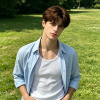 Perruque Courte Synthétique Réaliste pour Hommes Européens et Américains, Style Influencer, Franges Démêlées, Densité 150%