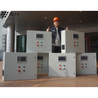 Panneau de distribution d'armoire de commande électrique basse tension 240V et équipement d'alimentation de panneau de commutation PLC pour ferme avicole