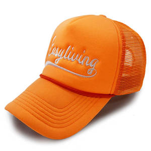 Casquette Trucker 5 Panneaux en Mousse Respirante à Longue Visière, Personnalisable avec Logo, Haute Qualité, Fermeture à Boutons Pression en Plastique Réglable, pour l'Extérieur, Vente en Gros - Product Image 4
