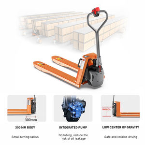 NRT Leading Brand New Bateria De Lítio 6s Mudança Rápida Pequeno 300mm Corpo 1500KG 2000KG Strong Power <span class=keywords><strong>Electric</strong></span> <span class=keywords><strong>Pallet</strong></span> <span class=keywords><strong>Truck</strong></span> - Product Image 2