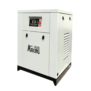 Pompe à vis sans huile ZAKF à économie d'énergie, silencieuse, stationnaire, IP55, 8 bars, 5,5 kW, 7,5 CV, refroidie par air, avec moteur et alternateur - Product Image 1