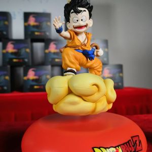 Figura de PVC de Anime Japonés DBZ de 15CM, Dragon Majin Buu Son <span class=keywords><strong>Goku</strong></span>, con Levitación Magnética, Versión Q, Juguete de Bola de Dibujos Animados Kawaii Coleccionable - Product Image 4