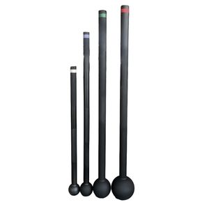 Portable Fitness Acier Masse Cloches Poudre Noire Enduit Grip Force Conditionnement Formation Cardiovasculaire Épaule Outil D'entraînement - Product Image 3